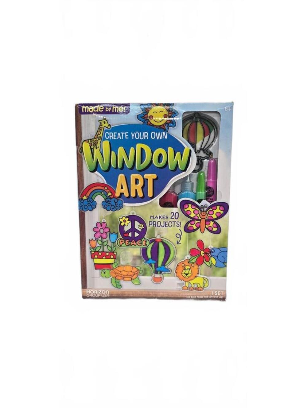 Made By Me Create Your Own Window Art Kit - Makes 20 Projects